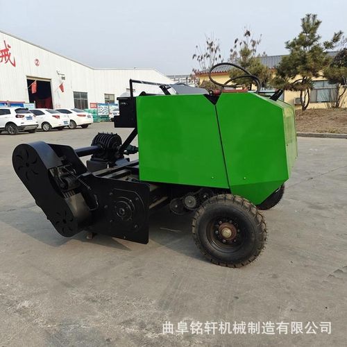 定制水稻b秸秆打捆机苞米收集青贮打包机农作物秸秆谷草杆机厂家