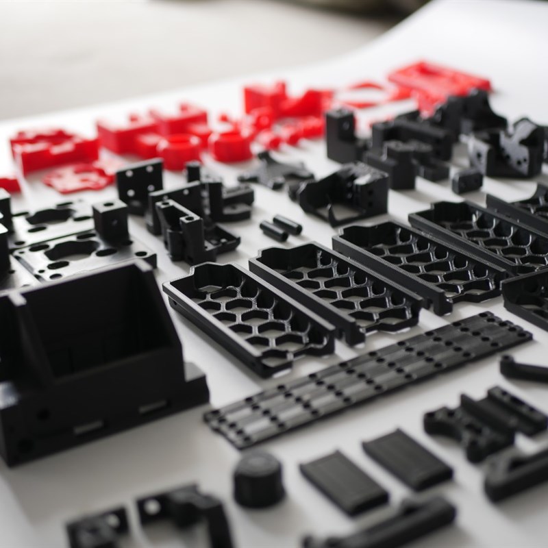 3D打印机结构件 VORON2.B4 0.2 三叉戟打印件 ABS