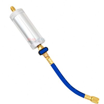 汽车空调冷冻油加注器免抽真空荧光剂R134R12R22压缩机油充注工具