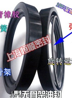 J型无骨架油封带弹簧270*310/280*320/290*330/300*340*350*20环