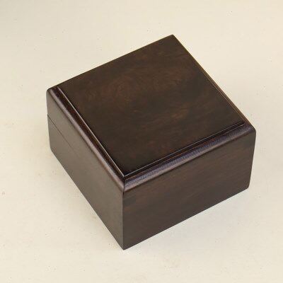 天锦盒盖高端收藏地盒方紫光实木盒子礼品盒方形盒首饰盒檀木文玩
