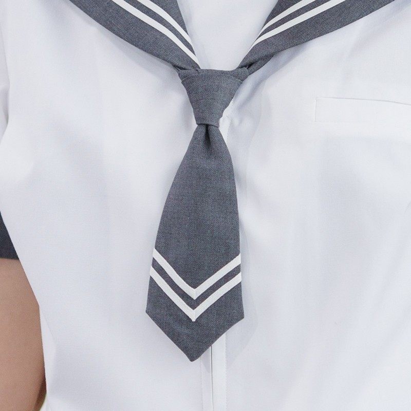 【梗豆物语】fJK制服免打小领带  6色选  独家襟线款  做工精细
