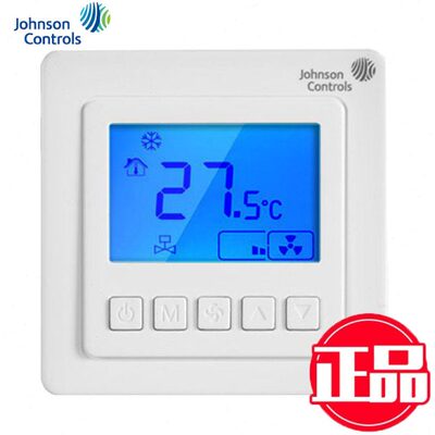 速开T5温控器三中央空调江森风机盘管0John面板20液晶ons控制关