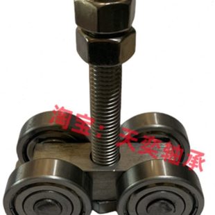 304不锈钢移门吊轮滑轮 厂房推拉门平移移门吊轨吊滑轮载重500KG