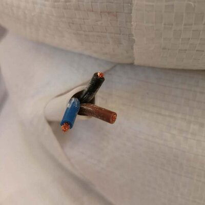 飞*/*电线套.电源线RVV5软0国标*白色常州亚75/平护31.53方.03