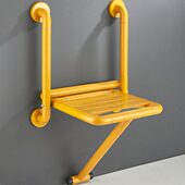 卫生间专用残疾人扶手老人洗澡櫈安全厕所淋浴间浴室防滑折叠凳椅