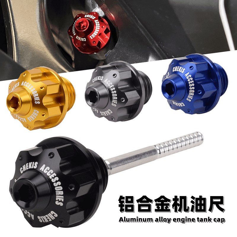 三阳TL500d tl508 MAXSYM400i/600i JOYRIDE200i 改装防盗机油尺