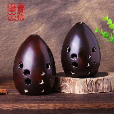 云新琥珀熏烧陶埙双腔梨埙初学专业演奏埙乐器陶埙笛勋陨土埙乐器,乐器/吉他/钢琴/配件,埙,淘宝优惠券,粉丝福利购,淘宝优惠卷