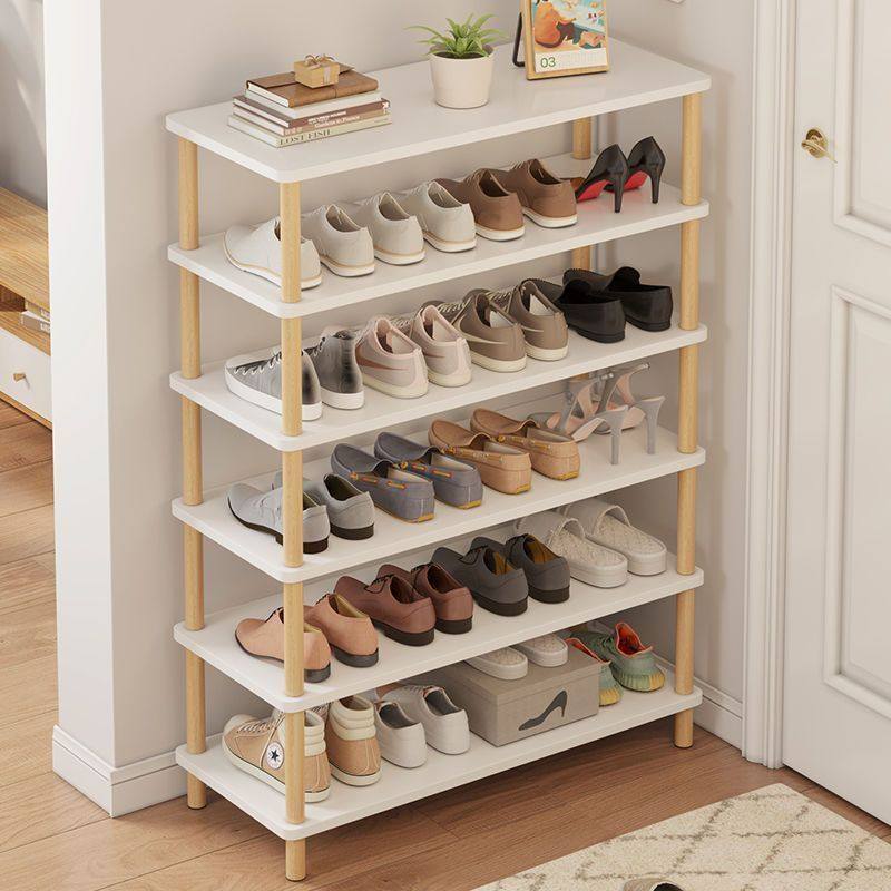 实木鞋架简易鞋架子多层家用窄鞋柜学生宿舍省空间收纳夹缝置物架,住宅家具,鞋架,淘宝优惠券,粉丝福利购,淘宝优惠卷