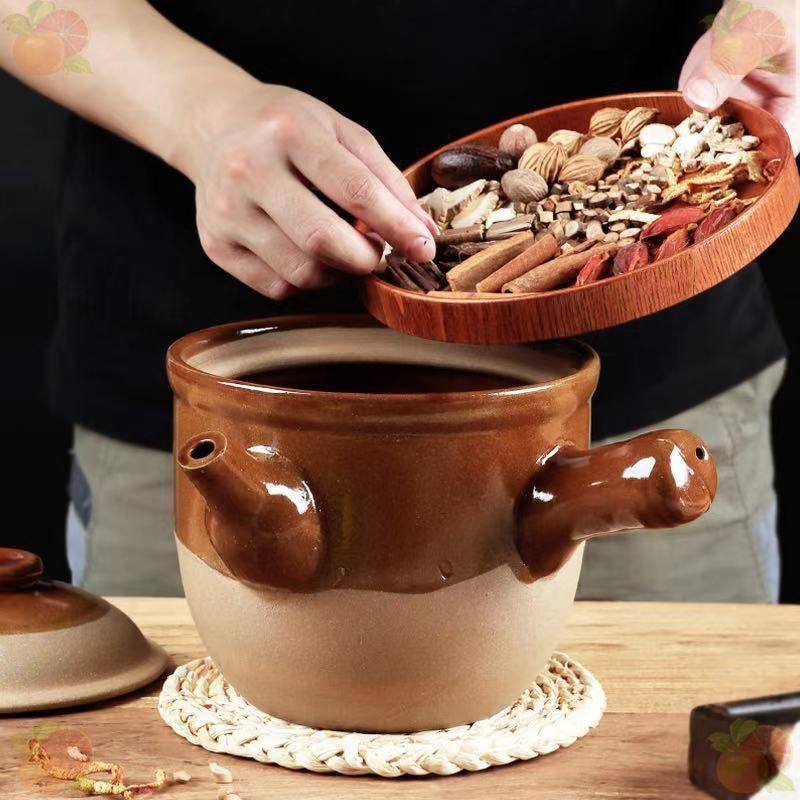 传统老式熬药煎药砂锅养生药壶耐高温明火燃气土陶煎药煲养生煲,餐饮具,瓶/罐,淘宝优惠券,粉丝福利购,淘宝优惠卷
