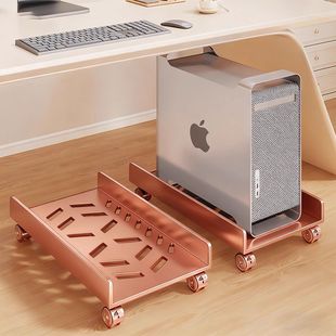 可移动主机箱托架男生宿舍台式电脑主机落地收纳架底座托盘散热架