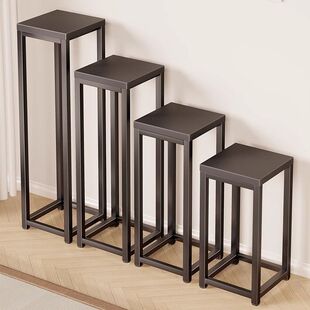 花架子客厅落地式阳台置物架室内花盆绿萝盆栽装饰摆件放置架铁艺