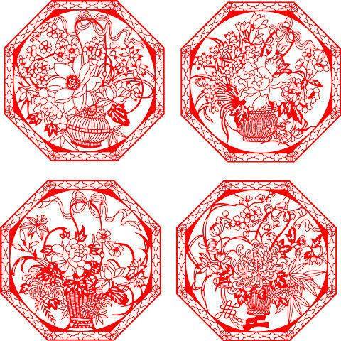 12生肖剪纸幼儿园手工作品十二生肖成品纸窗花,特色手工艺,剪纸,淘宝优惠券,粉丝福利购,淘宝优惠卷