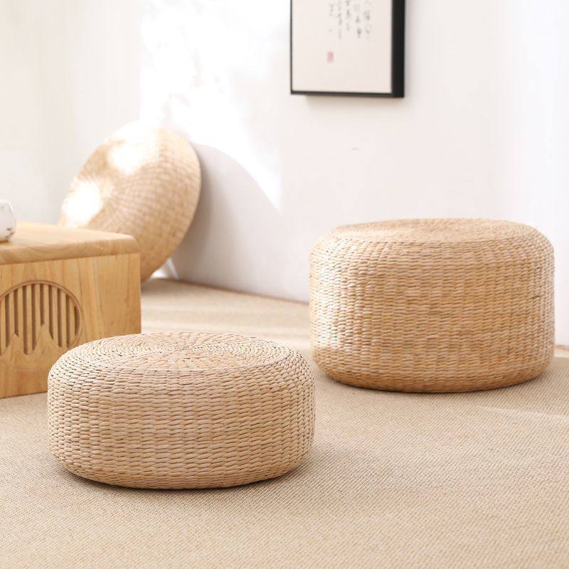 日式榻榻米蒲团坐垫打坐禅修垫地上冥想垫阳台藤编家用垫子草编垫,住宅家具,矮凳,淘宝优惠券,粉丝福利购,淘宝优惠卷