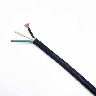 SJOW 3*14awg橡胶线户外亮化连接线 3米防水电源线300V软护套线