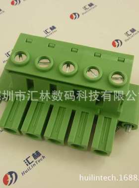 深圳汇林WF786-10.16mm大功率型接头-插拔式端子