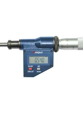 dasqua达时科数显千分尺微分头高精度0-25mm深度电子螺旋测微头