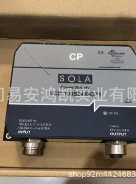 SOLA HEVI-DUTY 电源 POWER SUPPLY SCP100S24X- CP1 SDN30/40RED