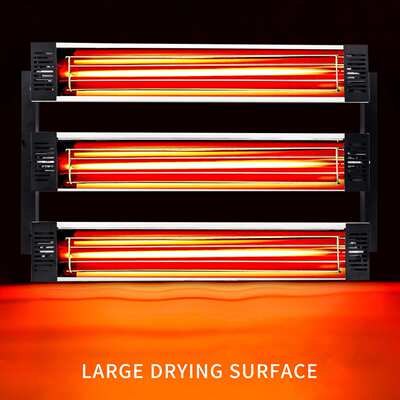 DATOUBOSS infrared paint curing lamp 红外线油漆固化灯 烤漆房