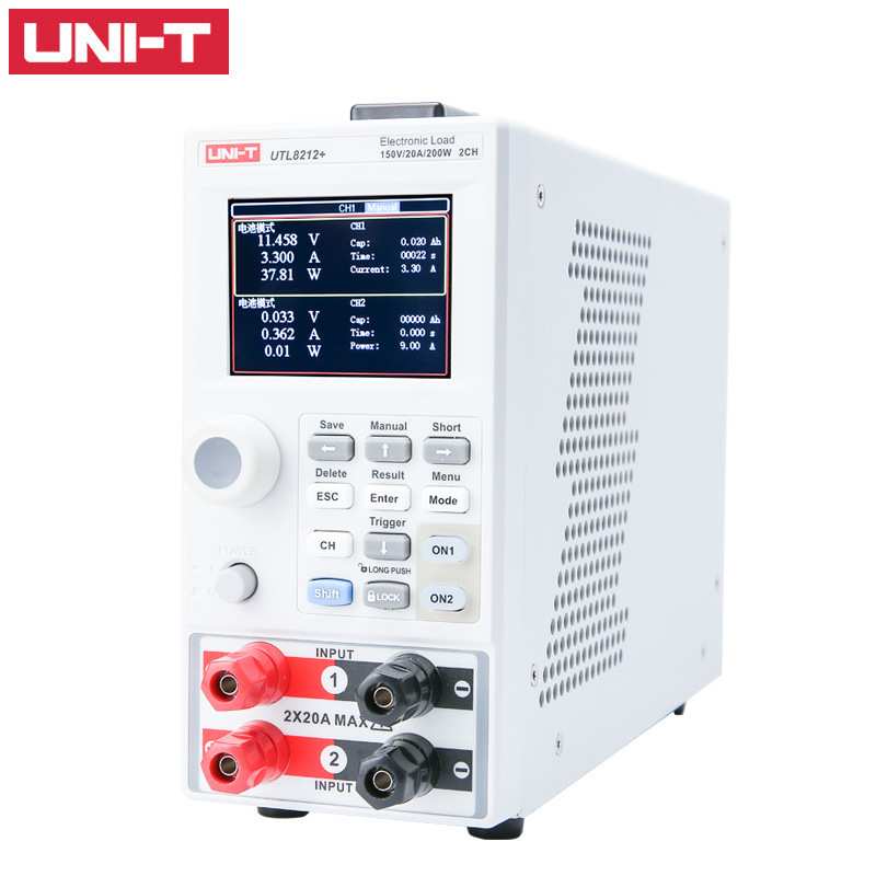 优利德直流电子负载UTL8212+/UT8211+负载200W400W可编程电子负载