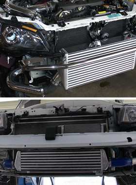 汽车中冷器通用550x130x65MM-51MM进气改装涡轮散热器铝制管式