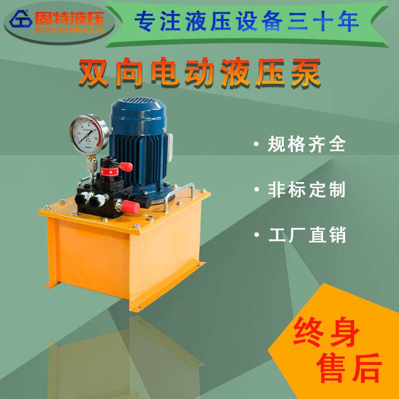 液压泵高压科技电动液压泵小型吨液压油缸千斤顶电动油泵手动