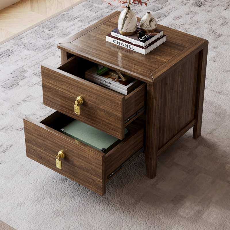 床头柜现代乌金新中式简约床边柜实木轻奢收纳家用卧室床边储物柜,鲜花速递/花卉仿真/绿植园艺,其它园艺用品,淘宝优惠券,粉丝福利购,淘宝优惠卷