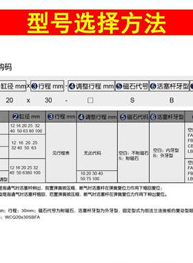 天一薄型气缸WCQ12/16/20/25/32/40/50/63/80X10X15X35X55X100S-B