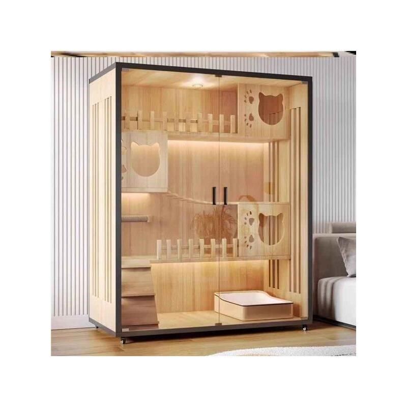 小户型高级端超豪华猫别墅带厕所一体家用室内猫窝一室一厅一卫厂,宠物/宠物食品及用品,猫笼子/猫别墅,淘宝优惠券,粉丝福利购,淘宝优惠卷