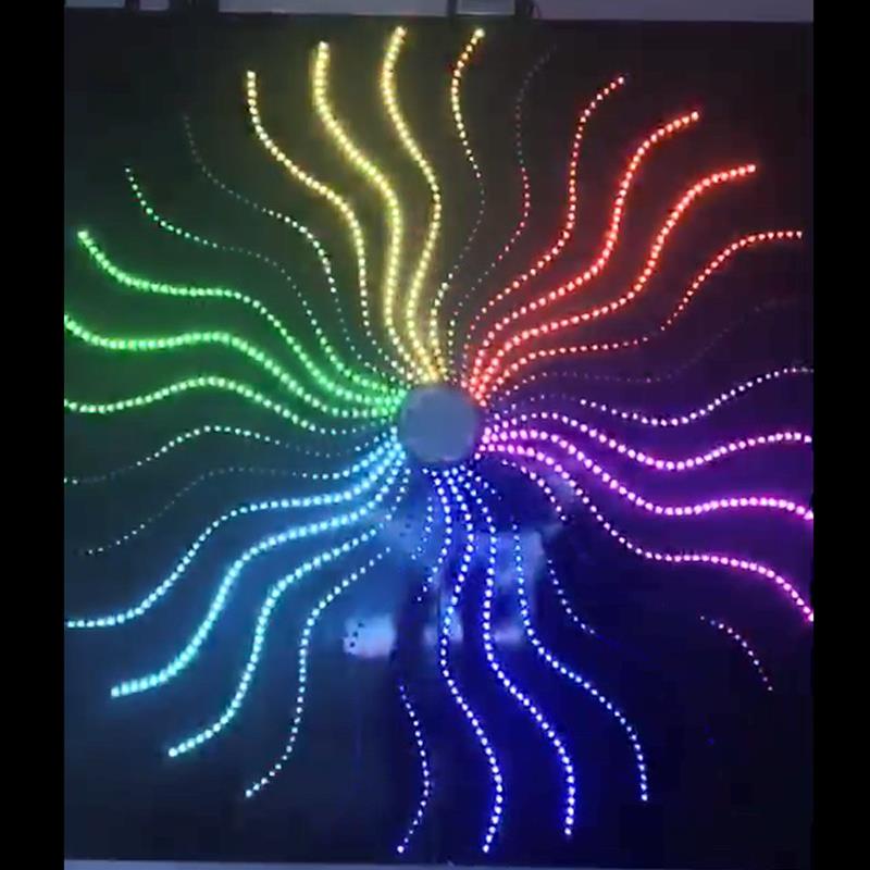 LED灯带232串口控制器485控制器编程设计影院灯LED灯条亮化工程