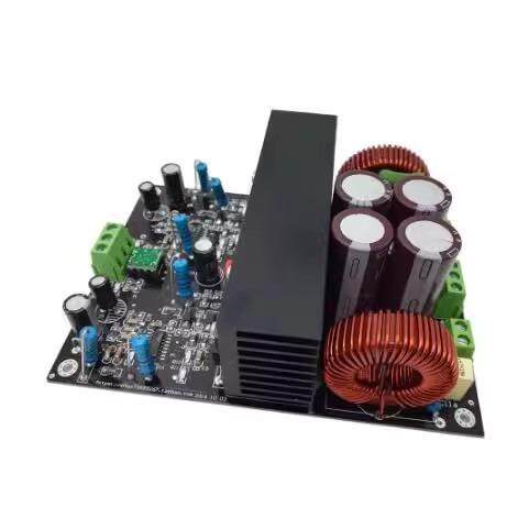 D类IRS2092600W+600W立体声通道HiFi音频舞台家用功放板