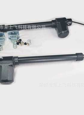 庭院工厂大门RTU5024手机远程遥控开门直臂伸缩对开八字开门机