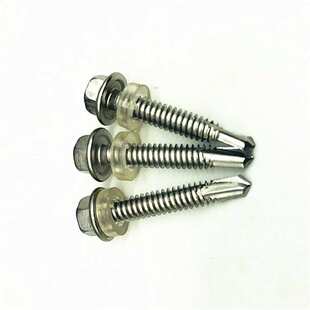 厂价  北塔不锈钢钻尾螺丝国标六角钉彩钢瓦钉燕尾丝不锈钢410