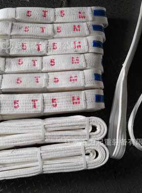 优质供应  扁平吊带5t10m 丙纶吊带 5t4m白色吊装带