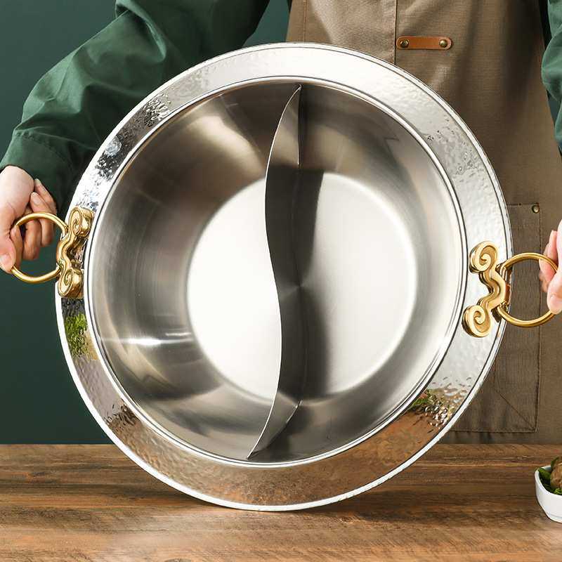 意铂仕304不锈钢火锅商用电磁炉专用鸳鸯锅家用三层钢加厚二味锅,玩具/童车/益智/积木/模型,其它,淘宝优惠券,粉丝福利购,淘宝优惠卷