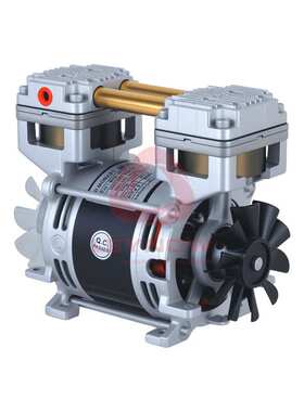 LP200V无油真空泵低噪音负压抽气泵小型活塞式实验室微型真空泵