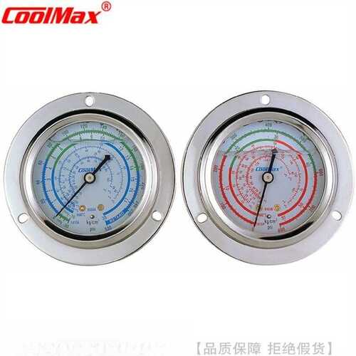 CoolMax/格美R410冷媒压力表CM-500 800-FRG-O-R410