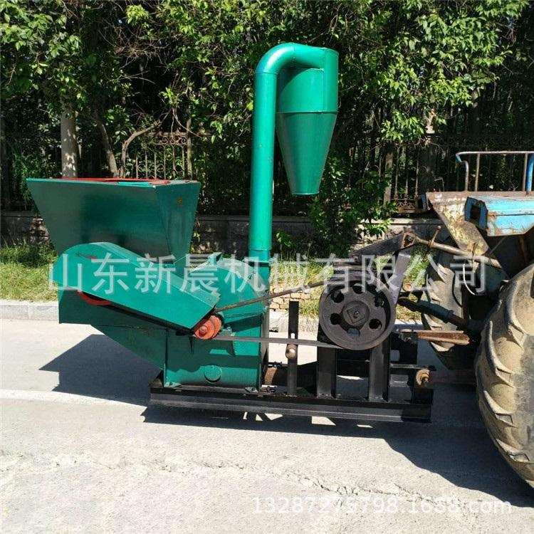 玉米秸秆粉碎机 花生秧锤片式粉糠机420型电动草粉机