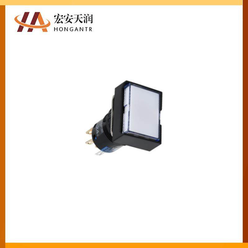 IDEC和泉按钮开关AL6H-A14JWC开孔尺寸16mm
