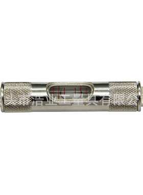 白色水泡水平尺 3分/2mm便携式水准器 85x14.3铝制条式水平仪