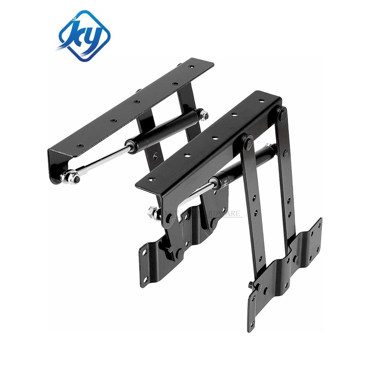 液压茶几升降架多功能桌子五金配件飘窗台电脑桌高度升降调节器