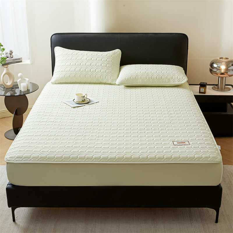 2025新款单件防尘床罩床垫保护罩席梦思床套大豆纤维夹棉床笠百搭