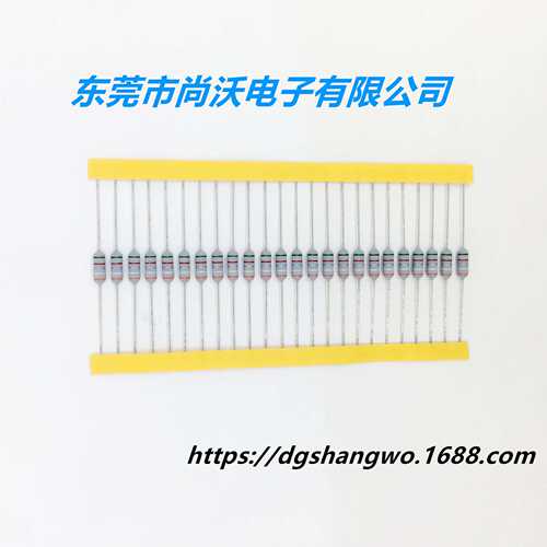 SAVOL厂家直销保险丝无感绕线电阻1/2w.1w.2w.3w.5w