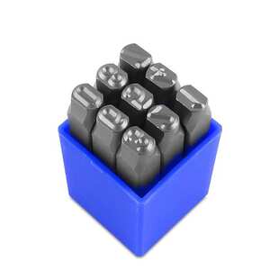 德国Q牌钢字码钢印字头 正体反体数字英文字母模具编号打字钢号码