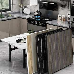 折叠桌正方形吃饭桌子可折叠地摊桌夜市饭馆餐桌出租屋多功能桌子