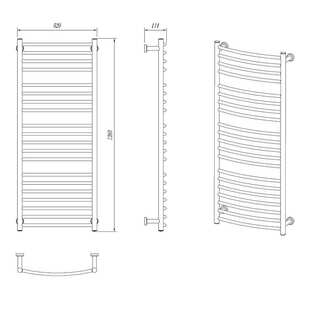雅美特厂家供应电热毛巾架 非标电热毛巾架 浴室柜挂件 来样来图