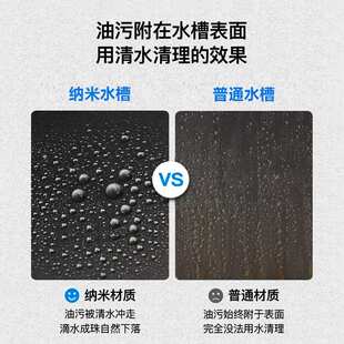 厨房单槽台下嵌入式水槽304不锈钢极窄家用大单槽350台中盆洗菜池