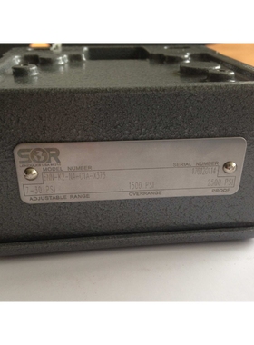 压力开关SOER  101NN-K3-N4-C1A