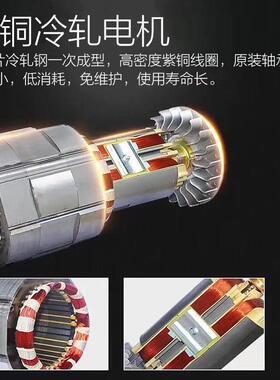 小型8/9KW汽油发电机家用220v商用380单三相等功率电启动带轮扶手