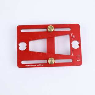 HUOTO燕尾榫规 铝合金划线器 工业间距规划线规画规 木工工具